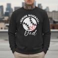 The Last Home Run Season Senior Baseball Dad 2025 2 SIDES Men Sweatshirt