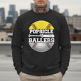 Popsicle Of Ballers Softball Baseball Dad Men Sweatshirt Popsicle Of Ballers Softball Baseball Dad Men Sweatshirt