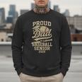 Proud Dad Of A Baseball 2025 Senior Vintage Baseball Dad Men Sweatshirt Proud Dad Of A Baseball 2025 Senior Vintage Baseball Dad Men Sweatshirt
