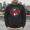 There Is No Crying In Baseball Game Baseball Dad Men Sweatshirt