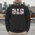Retro Baseball Dad Daddy Father Happy Fathers Day Men Guys Men Sweatshirt Retro Baseball Dad Daddy Father Happy Fathers Day Men Guys Men Sweatshirt