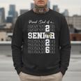 Senior 2026 Baseball Dad Class Of 2026 Proud Dad Men Sweatshirt