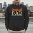 Vintage Baseball Dad Most Stressful Position On The Team Men Sweatshirt Vintage Baseball Dad Most Stressful Position On The Team Men Sweatshirt