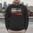 I Yell Because I Care Baseball Dads T-Shirt Men Sweatshirt