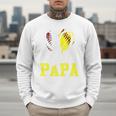 Ball Papa Softball Baseball Dad Daddy Premium Men Sweatshirt