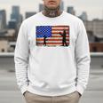 Baseball Coach Baseball Dad American Flag Men Sweatshirt Baseball Coach Baseball Dad American Flag Men Sweatshirt