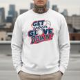 Baseball Dad Coach Training Saying Get Your Glove Down Premium Men Sweatshirt Baseball Dad Coach Training Saying Get Your Glove Down Premium Men Sweatshirt