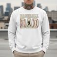 Baseball Dad Distressed Bold Stitch Graphic Sports Father Premium Men Sweatshirt Baseball Dad Distressed Bold Stitch Graphic Sports Father Premium Men Sweatshirt