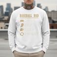 Baseball Dad Drive Pay Clap Repeat Father's Day Premium Men Sweatshirt