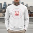 Baseball Dad Father Family Matching Premium Men Sweatshirt