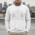 Baseball Dad Father's Day Baseball Father Retro Vintage Premium Men Sweatshirt Baseball Dad Father's Day Baseball Father Retro Vintage Premium Men Sweatshirt