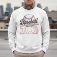 Baseball Dad Father's Day Sports Baseball Lover Premium Men Sweatshirt
