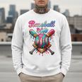 Baseball Dad Game Day Vibes Ice Cream Drip Baseball Daddy Men Sweatshirt Baseball Dad Game Day Vibes Ice Cream Drip Baseball Daddy Men Sweatshirt
