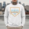 Baseball Dad Ice Cream Drip Home Plate Cool Fathers Day Premium Men Sweatshirt Baseball Dad Ice Cream Drip Home Plate Cool Fathers Day Premium Men Sweatshirt