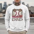 Baseball Dad Leopard Proud Ball Dad Game Day Men Sweatshirt Baseball Dad Leopard Proud Ball Dad Game Day Men Sweatshirt