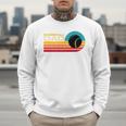 Baseball Dad Like Normal Dad But Cooler Fathers Day Premium Men Sweatshirt