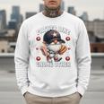Baseball Dad Saying Hot Dog Gnome Pun For Fathers Day Premium Tri-Blend Men Sweatshirt Baseball Dad Saying Hot Dog Gnome Pun For Fathers Day Premium Tri-Blend Men Sweatshirt