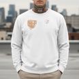 Baseball Dad Softball Dad Father's Day Premium Men Sweatshirt Baseball Dad Softball Dad Father's Day Premium Men Sweatshirt