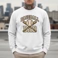 Baseball Dad Sports With Bats And Ball Graphic Premium Men Sweatshirt Baseball Dad Sports With Bats And Ball Graphic Premium Men Sweatshirt