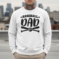 Baseball Dad Baseball Sports Men Sweatshirt