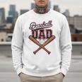 Baseball Dad Vintage Father's Day Family Humor Sport Lovers Men Sweatshirt