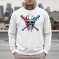 Cool Baseball Ice Cream Dripping Baseball Dad Baseball Lover Premium Men Sweatshirt Cool Baseball Ice Cream Dripping Baseball Dad Baseball Lover Premium Men Sweatshirt