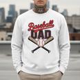 Father's Day Baseball Dad Daddy Vintage Game Day Boys Kids Men Sweatshirt Father's Day Baseball Dad Daddy Vintage Game Day Boys Kids Men Sweatshirt