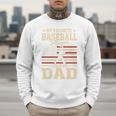My Favorite Baseball Player Calls Me Dad Baseball Dad Premium Tri-Blend Men Sweatshirt