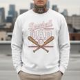 Game Day Baseball Dad Vintage Daddy Father's Day Boys Kids Men Sweatshirt Game Day Baseball Dad Vintage Daddy Father's Day Boys Kids Men Sweatshirt