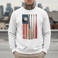 Patriotic USA Flag American Baseball Dad 4th Of July Premium Men Sweatshirt Patriotic USA Flag American Baseball Dad 4th Of July Premium Men Sweatshirt