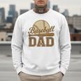 Retro Vintage Baseball Dad Summer Sports Lover Fathers Day Premium Men Sweatshirt