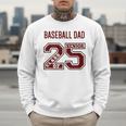 SENIOR BASEBALL DAD 2025 MAROON BASEBALL DAD SENIOR 25 3 Men Sweatshirt SENIOR BASEBALL DAD 2025 MAROON BASEBALL DAD SENIOR 25 3 Men Sweatshirt