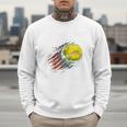 Softball Dad Like a Baseball Dad With Bigger Balls Premium Men Sweatshirt Softball Dad Like a Baseball Dad With Bigger Balls Premium Men Sweatshirt