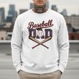 Vintage Baseball Dad For Game Day Father's Day Toddler Kids Men Sweatshirt Vintage Baseball Dad For Game Day Father's Day Toddler Kids Men Sweatshirt