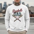 Vintage Baseball Dad Happy Fathers Day Players Toddler Kids Men Sweatshirt Vintage Baseball Dad Happy Fathers Day Players Toddler Kids Men Sweatshirt