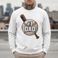 Vintage Father's Day 1 Baseball Dad Baseball Lovers Players Men Sweatshirt Vintage Father's Day 1 Baseball Dad Baseball Lovers Players Men Sweatshirt