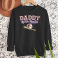 1st One Birthday Baseball Dad Daddy Of The Rookie Vintage Men Sweatshirt