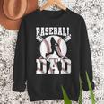 Baseball Dad Apparel Dad Baseball Father's Day Men Sweatshirt