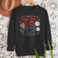 Baseball Dad And Chill Funny For Baseball Lovers Men Sweatshirt
