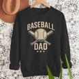 Baseball Dad Crossed Bats Cool Sports Fan Vintage Men Sweatshirt Baseball Dad Crossed Bats Cool Sports Fan Vintage Men Sweatshirt