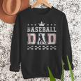 Baseball Dad Father's Day Baseball Father Retro Vintage Men Sweatshirt Baseball Dad Father's Day Baseball Father Retro Vintage Men Sweatshirt