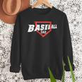 Baseball Dad Field Day Baseball Fans Family Matching Men Sweatshirt
