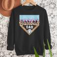 Baseball Dad Ice Cream Drip Fathers Day Men Sweatshirt Baseball Dad Ice Cream Drip Fathers Day Men Sweatshirt