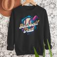 Baseball Dad Kids Birthday Baseball Drip Ice Cream Family Men Sweatshirt Baseball Dad Kids Birthday Baseball Drip Ice Cream Family Men Sweatshirt