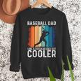 Baseball Dad Baseball Lover Father's Day Men Sweatshirt Baseball Dad Baseball Lover Father's Day Men Sweatshirt