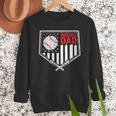 Baseball Dad Men USA American Flag Fathers Day 4th Of July Men Sweatshirt Baseball Dad Men USA American Flag Fathers Day 4th Of July Men Sweatshirt