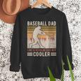 Baseball Dad Like Regular But Cooler Coach Player Fans Men Sweatshirt Baseball Dad Like Regular But Cooler Coach Player Fans Men Sweatshirt