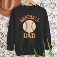 Baseball Dad Retro Vintage Father's Day Men Sweatshirt Baseball Dad Retro Vintage Father's Day Men Sweatshirt