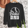 Baseball Dad Softball Game Rookie Dad Baseball Men Sweatshirt Baseball Dad Softball Game Rookie Dad Baseball Men Sweatshirt