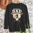 Baseball Dad Sport Fan Father Men Sweatshirt Baseball Dad Sport Fan Father Men Sweatshirt